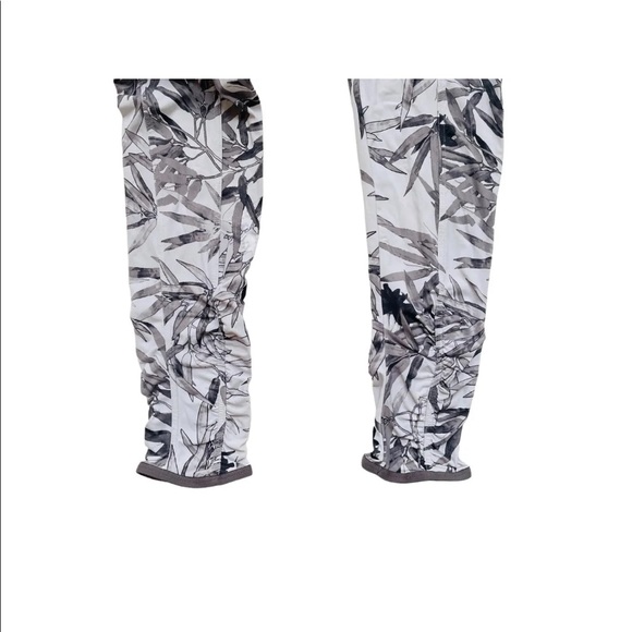 Adidas by Stella McCartney Yoga Clima Bamboo Tight Gray & White Leggings Sz S - Picture 6 of 9